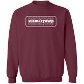 Susmaryosep Unisex Crewneck Pullover Sweatshirt